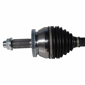 GSP North America Front Driver Side CV Axle Assembly for 2013 Hyundai Santa Fe - NCV37072