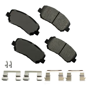 Akebono Pro-ACT™ Ultra-Premium Ceramic Front Disc Brake Pads for 2017 Mazda CX-5 - ACT1623