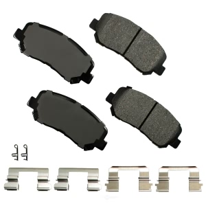 Akebono Pro-ACT™ Ultra-Premium Ceramic Front Disc Brake Pads for Mazda CX-5 - ACT1623