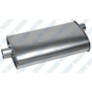 Walker Soundfx Steel Oval Direct Fit Aluminized Exhaust Muffler for 1985 Dodge D100 - 18379