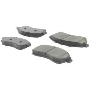 Centric Posi Quiet™ Semi-Metallic Rear Disc Brake Pads for 2001 Ford Excursion - 104.07570