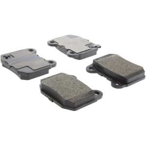 Centric Posi Quiet™ Semi-Metallic Brake Pads With Hardware for 2003 Infiniti G35 - 104.09610
