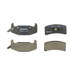 Bosch QuietCast™ Premium Organic Rear Disc Brake Pads for 1990 Chevrolet Lumina - BP377