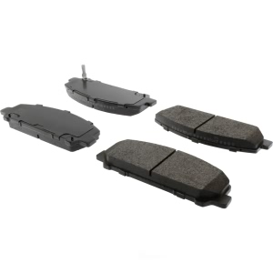 Centric Posi Quiet™ Extended Wear Semi-Metallic Front Disc Brake Pads for 2007 Infiniti QX56 - 106.12860