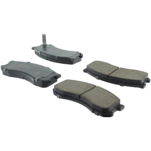 Centric Posi Quiet™ Ceramic Front Disc Brake Pads for 1990 Mazda MPV - 105.04280