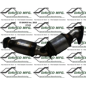 Davico Direct Fit Catalytic Converter for 2008 Infiniti G35 - 17115