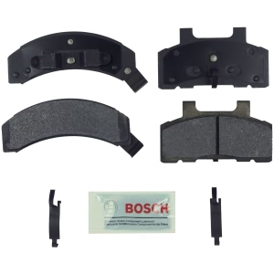 Bosch Blue™ Semi-Metallic Front Disc Brake Pads for 1991 Oldsmobile Cutlass Ciera - BE215H