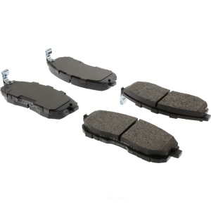 Centric Posi Quiet™ Extended Wear Semi-Metallic Front Disc Brake Pads for 2002 Nissan Maxima - 106.08151