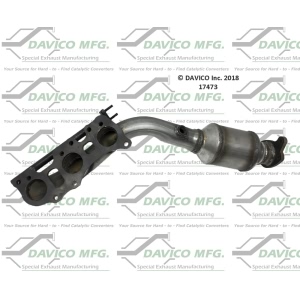 Davico Exhaust Manifold with Integrated Catalytic Converter for 2014 Toyota Tacoma - 17473