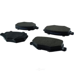Centric Posi Quiet™ Semi-Metallic Rear Disc Brake Pads for 2012 Volkswagen Routan - 104.17190