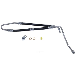 Gates Power Steering Pressure Line Hose Assembly for 2004 Land Rover Range Rover - 366109