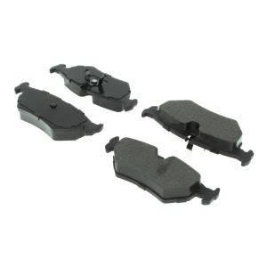 Centric Posi Quiet™ Semi-Metallic Rear Disc Brake Pads for Jaguar XJS - 104.05170