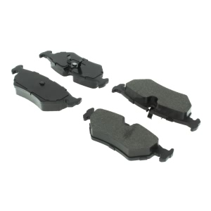 Centric Posi Quiet™ Semi-Metallic Rear Disc Brake Pads for 1994 Jaguar XJS - 104.05170