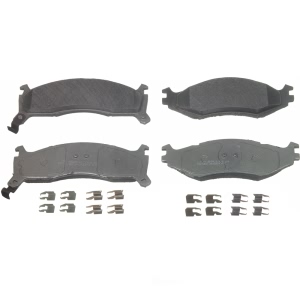 Wagner ThermoQuiet Semi-Metallic Disc Brake Pad Set for Plymouth Voyager - MX521