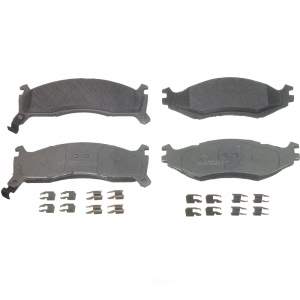 Wagner ThermoQuiet Semi-Metallic Disc Brake Pad Set for 1992 Chrysler New Yorker - MX521