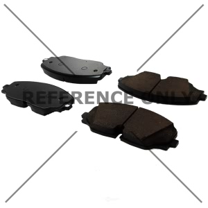 Centric Posi Quiet™ Ceramic Front Disc Brake Pads for Volkswagen Atlas Cross Sport - 105.60110