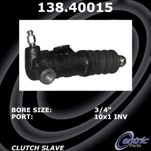 Centric Premium Clutch Slave Cylinder for 2005 Honda Insight - 138.40015