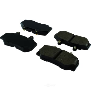 Centric Posi Quiet™ Semi-Metallic Front Disc Brake Pads for 1986 Volvo 740 - 104.04920