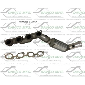 Davico Exhaust Manifold with Integrated Catalytic Converter for 2006 BMW X5 - 17357