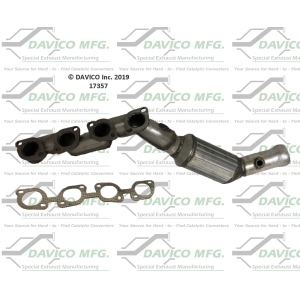 Davico Exhaust Manifold with Integrated Catalytic Converter for BMW X5 - 17357