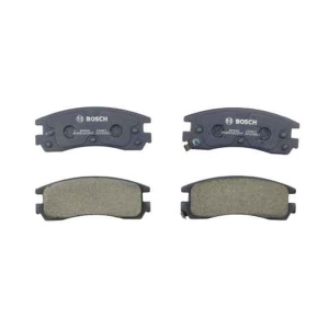 Bosch QuietCast™ Premium Organic Rear Disc Brake Pads for 1992 Cadillac Eldorado - BP508