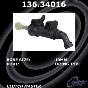 Centric Premium Clutch Master Cylinder for BMW 645Ci - 136.34016