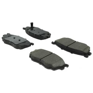 Centric Posi Quiet™ Semi-Metallic Front Disc Brake Pads for Mazda 626 - 104.07550