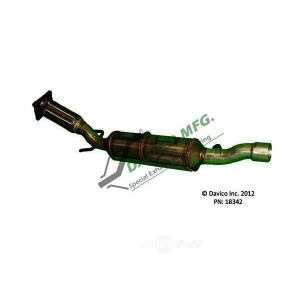 Davico Direct Fit Catalytic Converter and Pipe Assembly for Volkswagen Beetle - 18342