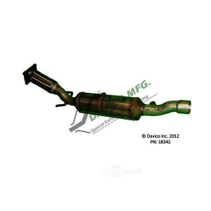 Davico Direct Fit Catalytic Converter and Pipe Assembly for 2006 Volkswagen Beetle - 18342