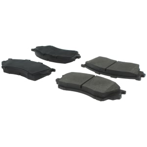 Centric Posi Quiet™ Semi-Metallic Front Disc Brake Pads for 2000 Mazda Millenia - 104.06430