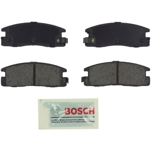 Bosch Blue™ Semi-Metallic Rear Disc Brake Pads for 1990 Isuzu Trooper - BE398