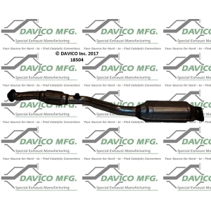 Davico Direct Fit Catalytic Converter for Hyundai Tiburon - 18504