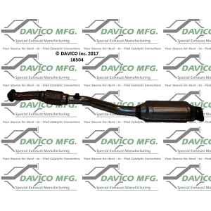 Davico Direct Fit Catalytic Converter for 2005 Hyundai Tiburon - 18504