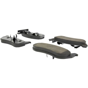 Centric Posi Quiet™ Ceramic Rear Disc Brake Pads for 2003 Jeep Liberty - 105.09640