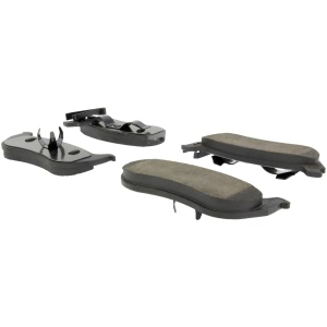 Centric Posi Quiet™ Ceramic Rear Disc Brake Pads for 2005 Jeep Wrangler - 105.09640