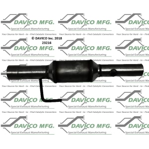 Davico Direct Fit Catalytic Converter for 1997 Jeep Wrangler - 23216