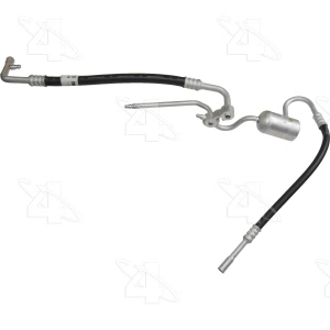 Four Seasons A C Discharge And Suction Line Hose Assembly for 1993 Nissan Quest - 56111