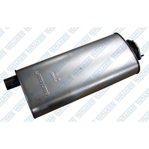 Walker Quiet Flow Stainless Steel Oval Aluminized Exhaust Muffler for 2002 Jeep Liberty - 21432