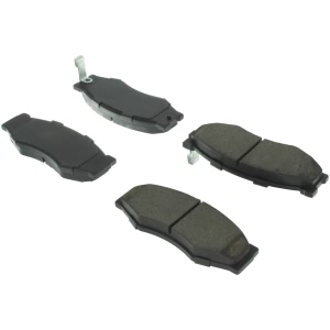 Centric Posi Quiet™ Ceramic Front Disc Brake Pads for 1989 Nissan 300ZX - 105.02660