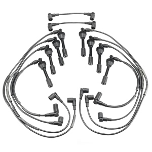 Denso Spark Plug Wire Set for Porsche 928 - 671-8133