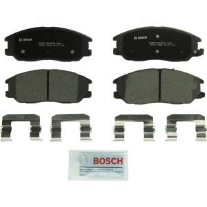 Bosch QuietCast™ Premium Organic Front Disc Brake Pads for 2003 Kia Sorento - BP955