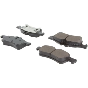 Centric Posi Quiet™ Ceramic Rear Disc Brake Pads for 2004 Mini Cooper - 105.10600