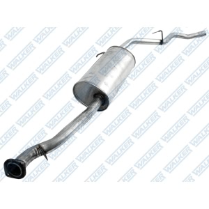 Walker Soundfx Steel Oval Direct Fit Aluminized Exhaust Muffler for 2002 Nissan Frontier - 18924