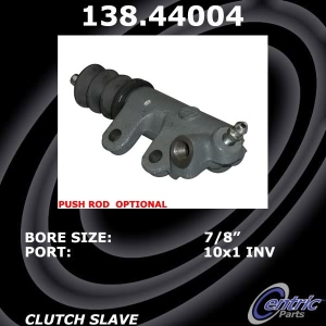 Centric Premium Clutch Slave Cylinder for 2006 Pontiac Vibe - 138.44004