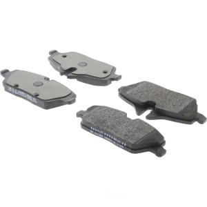 Centric Posi Quiet™ Semi-Metallic Front Disc Brake Pads for 2018 BMW i3s - 104.13081