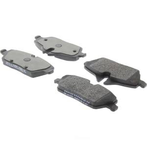 Centric Posi Quiet™ Semi-Metallic Front Disc Brake Pads for 2017 BMW i3 - 104.13081