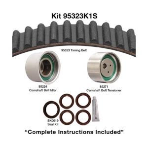 Dayco Timing Belt Kit for 2006 Kia Sorento - 95323K1S