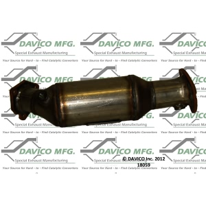 Davico Direct Fit Catalytic Converter for 2005 Audi A4 Quattro - 18059
