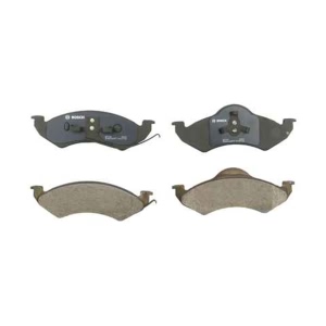 Bosch QuietCast™ Premium Organic Front Disc Brake Pads for 1999 Dodge Durango - BP746