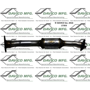 Davico Direct Fit Catalytic Converter and Pipe Assembly for 2014 Nissan NV200 - 17353